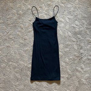 Zara Black Slip Dress